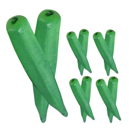 Supvox 10 Stück Simuliertes Okra Grün Künstliches Gefälschtes Gemüse Für Den Innenbereich Weiche Schaufenster Requisiten Lebensechte Gemüsemodelle Künstliche Okra Requisiten Supvox 10 Stück Simuliertes Okra Grün Künstliches Gefälschtes Gemüse Für Den Innenbereich Weiche Schaufenster Requisiten Lebensechte Gemüsemodelle Künstliche Okra Requisiten von Supvox