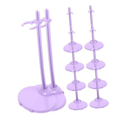 Supvox 10 Stück Spielzeugfigurenständer Aktionsfigur Anzeige Puppe Figure Toy Rack Figuren-präsentationsständer Halter Für Marionettenständer Lavendel Plastik Supvox 10 Stück Spielzeugfigurenständer Aktionsfigur Anzeige Puppe Figure Toy Rack Figuren-präsentationsständer Halter Für Marionettenständer Lavendel Plastik von Supvox