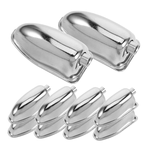 Supvox 10 Stück Teile Für Echogebläse Snare-Drum-böckchen Elektrische Schlagzeug-Sets Trommelteile Elektronisches Schlagzeug Snare-Drum-ständer Ohr -Trommel Tenor-Drum-pad Silver Eisen von Supvox