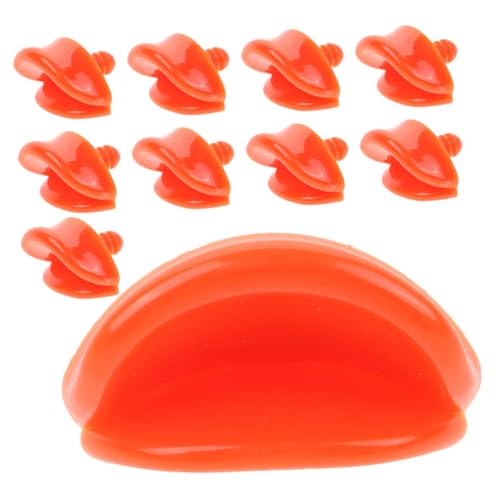 Supvox 10 Stück Teiliges DIY Entenschnabel Zubehörset für Plüschtiere Kunststoff Mund Ersatzteile für Enten Installieren und Vielseitig Einsetzbar von Supvox