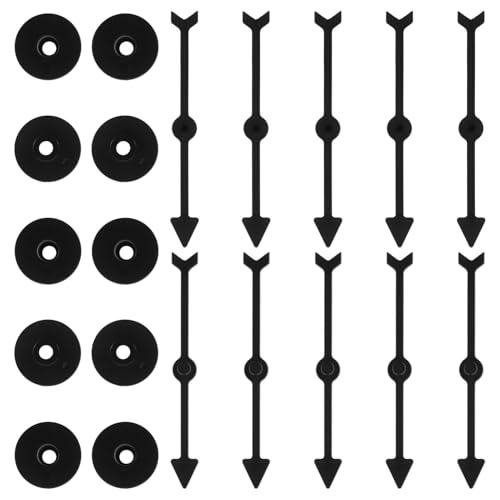 Supvox 10 Stück Teiliges Drehbarer Kunststoff Pfeile für Brettspiele Interaktives Zeigerspiel für Installieren Vielseitig Einsetzbar für Unterricht und Familienspiele Supvox 10 Stück Teiliges Drehbarer Kunststoff Pfeile für Brettspiele Interaktives Zeigerspiel für Installieren Vielseitig Einsetzbar für Unterricht und Familienspiele von Supvox