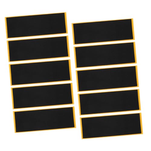 Supvox 10 Stück Teiliges Fingerboard Grip Tape aus Rutschfestem Schaumstoff Selbstklebende Antirutsch Pads für Fingerskateboards Langlebig Einfach Anzubringen Verbessert Kontrolle und von Supvox