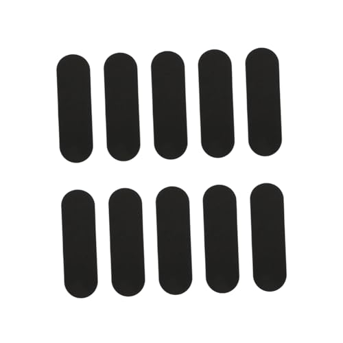 Supvox 10 Stück Teiliges Mini Fingerboard Griptape rutschfeste Langlebige Schutzsticker für Finger Skateboards Einfache Anbringung Schaumstoff Aufkleber für Finger Skateboarding Fans von Supvox