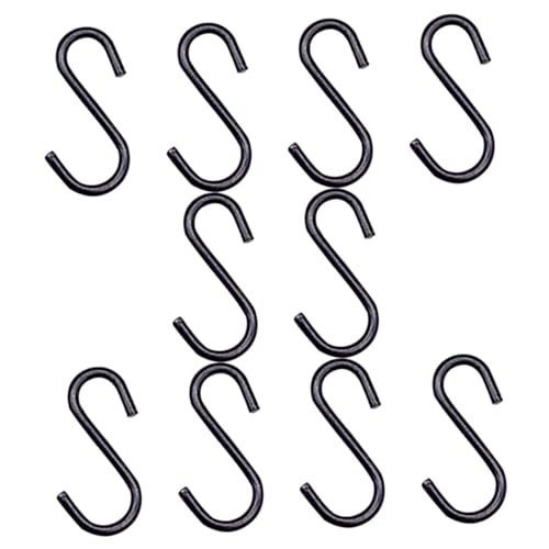Supvox 10 Stück Teiliges Miniatur S Haken Puppenhaus Zubehör Schwarz zum Ordentlichen Aufhängen von Puppenküchenutensilien Robustes Puppenmöbel Accessoire für Kinderzimmer und Supvox 10 Stück Teiliges Miniatur S Haken Puppenhaus Zubehör Schwarz zum Ordentlichen Aufhängen von Puppenküchenutensilien Robustes Puppenmöbel Accessoire für Kinderzimmer und von Supvox