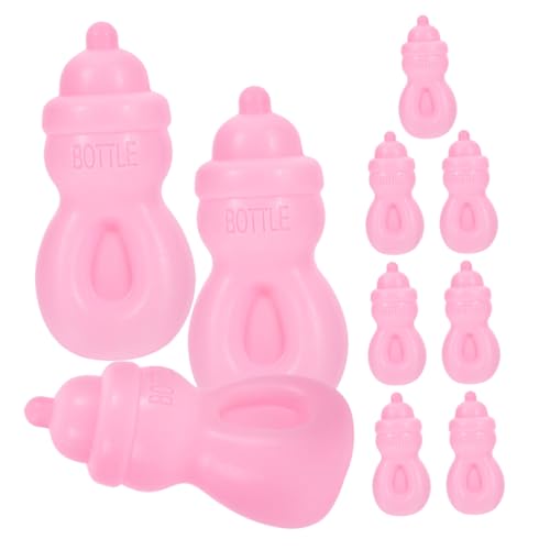 Supvox 10 Stück Teiliges Puppenflasche Milchflaschen für Puppenhaus Fördert Kreatives und Rollenspiele für für Kleine Supvox 10 Stück Teiliges Puppenflasche Milchflaschen für Puppenhaus Fördert Kreatives und Rollenspiele für für Kleine von Supvox