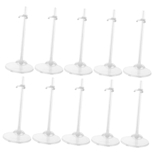 Supvox 10 Stück Teiliges Puppenständer Wiederverwendbare Vertikale Halterung für Puppenfiguren Stabiles Puppenzubehör zur Display Aufbewahrung Einfaches Design für Sammler und Bastler Supvox 10 Stück Teiliges Puppenständer Wiederverwendbare Vertikale Halterung für Puppenfiguren Stabiles Puppenzubehör zur Display Aufbewahrung Einfaches Design für Sammler und Bastler von Supvox