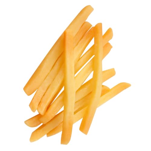 Supvox 10 Stück Teiliges Realistische Faux Frites Modell aus Fotorequisiten für Partys und Küchen Dekoration Sicher und Langlebig Unvergessliche Erinnerungen von Supvox