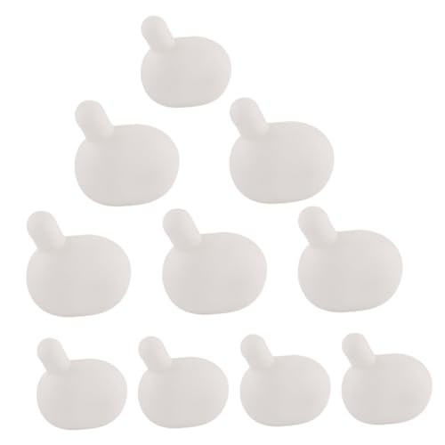 Supvox 10 Stück Teiliges Silikon Squeeze Toy Zubehör Elastische Blaseneinsätze für DIY Puppenherstellung Langlebige Quetschspielzeug Einlagen Einfache Einzigartiges Taktiles Erlebnis von Supvox