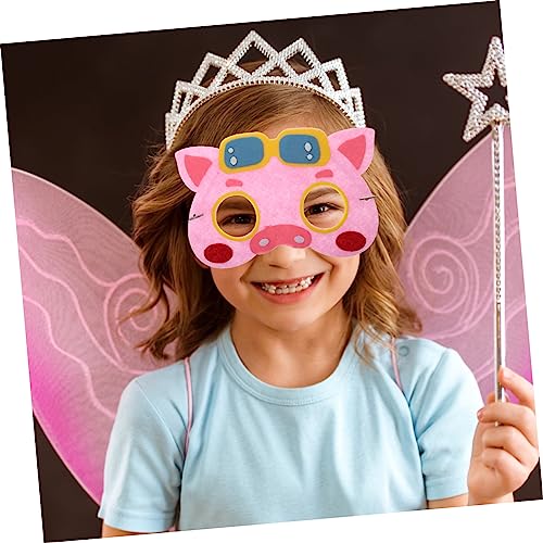 Supvox 10 Stück Teiliges Tiermasken aus Filz für Kindergeburtstag und Halloween Wiederverwendbare DIY Party Cosplay Masken mit Niedlichen Waldtieren Sicher und Robust für Events Supvox 10 Stück Teiliges Tiermasken aus Filz für Kindergeburtstag und Halloween Wiederverwendbare DIY Party Cosplay Masken mit Niedlichen Waldtieren Sicher und Robust für Events von Supvox