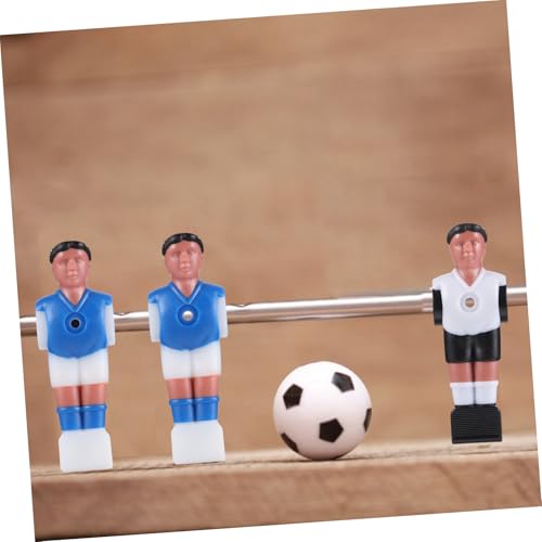 Supvox 10 Stück Teiliges Tischfußball Spieler Standardgroße Leichte Fußball Figuren Einfache Installation Bedruckte Teams in Klassisch und Blau für Tischkicker Ersatzteile Supvox 10 Stück Teiliges Tischfußball Spieler Standardgroße Leichte Fußball Figuren Einfache Installation Bedruckte Teams in Klassisch und Blau für Tischkicker Ersatzteile von Supvox
