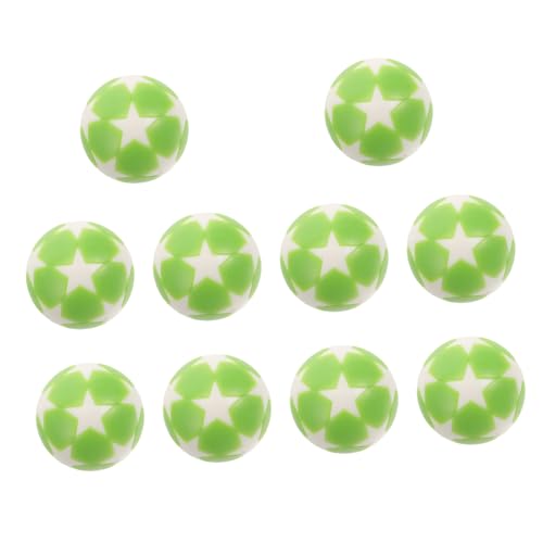 Supvox 10 Stück Teiliges Tischfußball bälle Frosted Oberfläche für Bessere Kontrolle Langlebige Kunststoffkugeln Passend für Standard Kickertische Zubehör für Tischspiel und Party von Supvox