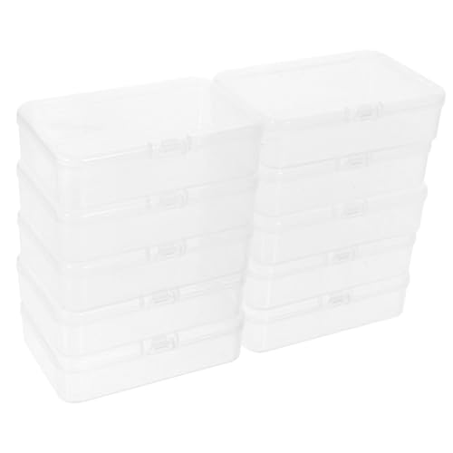 Supvox 10 Stück Teiliges Transparente Spielkartenboxen aus Robustem Kunststoff Rechteckige Aufbewahrungsbehälter für Poker Sammelkarten Praktischer Organizer für Kartenspiele Kompakt und Supvox 10 Stück Teiliges Transparente Spielkartenboxen aus Robustem Kunststoff Rechteckige Aufbewahrungsbehälter für Poker Sammelkarten Praktischer Organizer für Kartenspiele Kompakt und von Supvox