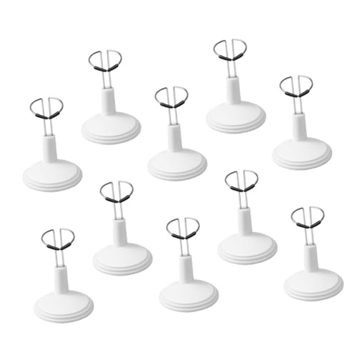 Supvox 10 Stück Teiliges Verstellbares Figurendisplay- Puppenständer mit Stabilem Halter Actionfigur Zubehör Flexible Stützbasis für Sammler und Dekoration Supvox 10 Stück Teiliges Verstellbares Figurendisplay- Puppenständer mit Stabilem Halter Actionfigur Zubehör Flexible Stützbasis für Sammler und Dekoration von Supvox