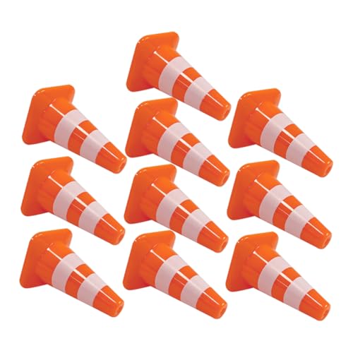 Supvox 10 Stück Verkehrskegel Zubehör Kleine Für Fußballtraining Straßenkegel Orange Modelle Lernspielzeug Kunststoff Verkehrszeichen Pädagogisches Lernspielzeug Mini Supvox 10 Stück Verkehrskegel Zubehör Kleine Für Fußballtraining Straßenkegel Orange Modelle Lernspielzeug Kunststoff Verkehrszeichen Pädagogisches Lernspielzeug Mini von Supvox