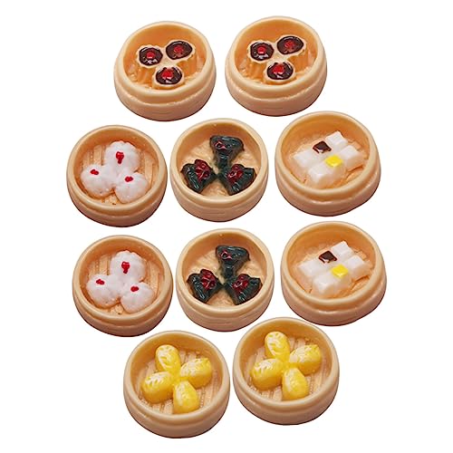 Supvox Miniatur-dampfgarer-Set 10-teilig Mini-Lebensmittel-Requisiten Lebensechte Dessert-Verzierungen Falsche Dessert-Foto-Requisiten Zum Basteln Supvox Miniatur-dampfgarer-Set 10-teilig Mini-Lebensmittel-Requisiten Lebensechte Dessert-Verzierungen Falsche Dessert-Foto-Requisiten Zum Basteln von Supvox