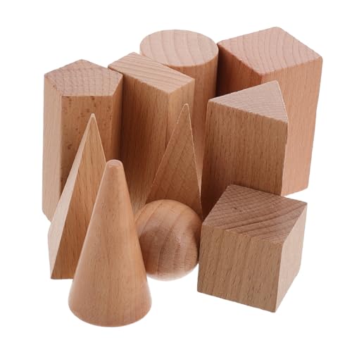 Supvox 10 Stück geometrisches Modell Hölzerner geometrischer Feststoff Lernhilfe für Schüler Holzformmusterblöcke Formen für das Klassenzimmer Geometrische Körper für den Unterricht Beige Supvox 10 Stück geometrisches Modell Hölzerner geometrischer Feststoff Lernhilfe für Schüler Holzformmusterblöcke Formen für das Klassenzimmer Geometrische Körper für den Unterricht Beige von Supvox