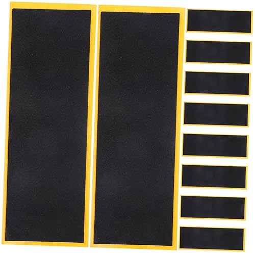 Supvox 10 Stück rutschfeste Aufkleber Skateboard Finger Klebeband rutschfestes Schaumstoff-Griffband Traktion Griptape für Griffbretter rutschfeste Schaumstoffbänder Black Supvox 10 Stück rutschfeste Aufkleber Skateboard Finger Klebeband rutschfestes Schaumstoff-Griffband Traktion Griptape für Griffbretter rutschfeste Schaumstoffbänder Black von Supvox