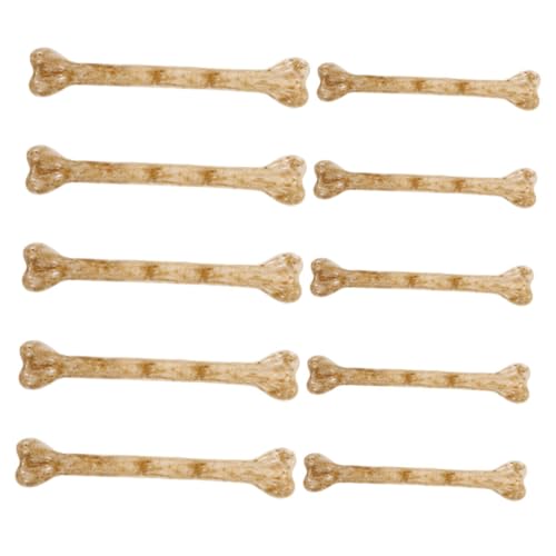 Supvox 10 Stücke Simulierte Knochen Dekorationen Knochen Skelette Knochen Halloween Kunststoff von Supvox