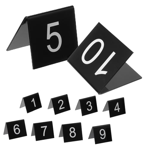 Supvox 10 Teiliges Acryl Evidence Markers Nummerierte Einsatzstellen markierungen Vielseitige Tischnummern für Krimispiele Themenpartys Einfach zu Verwenden Schwarz weiß Supvox 10 Teiliges Acryl Evidence Markers Nummerierte Einsatzstellen markierungen Vielseitige Tischnummern für Krimispiele Themenpartys Einfach zu Verwenden Schwarz weiß von Supvox