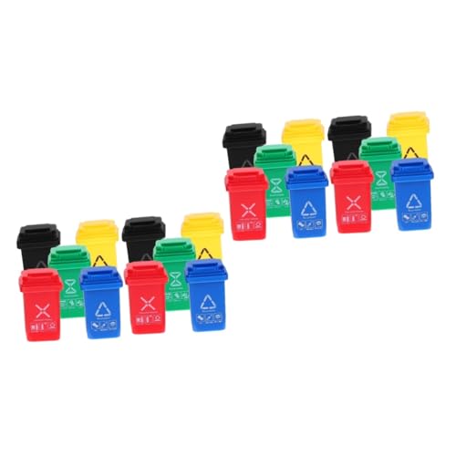 Supvox 10 Teiliges Mini Mülleimer Set Realistische Miniatur Mülltonnen Modell Puppenhaus Abfallbehälter Dekoratives Szenenzubehör für DIY Fotorequisiten und Mini Raumdekoration Supvox 10 Teiliges Mini Mülleimer Set Realistische Miniatur Mülltonnen Modell Puppenhaus Abfallbehälter Dekoratives Szenenzubehör für DIY Fotorequisiten und Mini Raumdekoration von Supvox