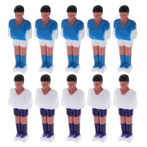 Supvox 10-Teiliges Tischfußball-Mini-Spieler-Set – Mini-Fußballfiguren-Set Tischfußballspieler-Puppen Ersatzteile Und Zubehör B Supvox 10-Teiliges Tischfußball-Mini-Spieler-Set – Mini-Fußballfiguren-Set Tischfußballspieler-Puppen Ersatzteile Und Zubehör B von Supvox