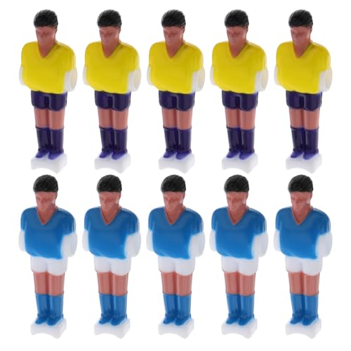 Supvox 10-Teiliges Tischfußball-Mini-Spieler-Set – Mini-Fußballfiguren-Set Tischfußballspieler-Puppen Ersatzteile Und Zubehör C von Supvox