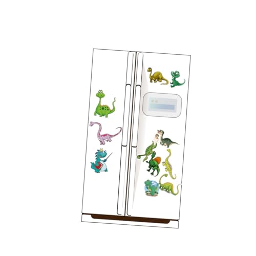 Supvox 100 Blatt Dinosaurier-Aufkleber Kühlschrankaufkleber Computeraufkleber wasserfester Aufkleber Supvox 100 Blatt Dinosaurier-Aufkleber Kühlschrankaufkleber Computeraufkleber wasserfester Aufkleber von Supvox