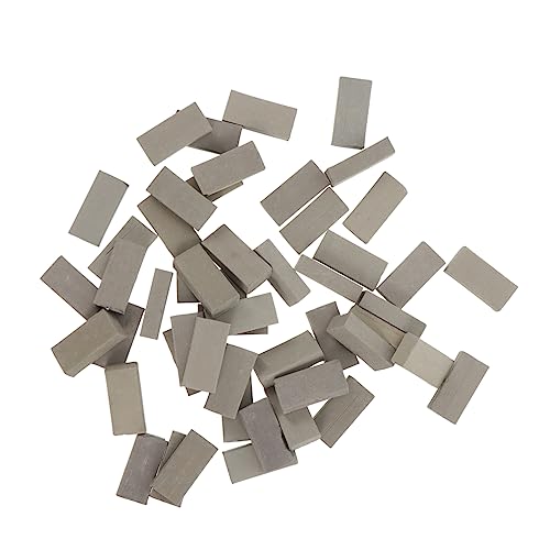 Supvox 100 Stück Backsteinmodellbausteine Für Mini-Steine Landschaftsbau Winzig Ziegel Mikro Realistisch Künstlich Kind Klein Wand Material Miniatur Ton Grey Supvox 100 Stück Backsteinmodellbausteine Für Mini-Steine Landschaftsbau Winzig Ziegel Mikro Realistisch Künstlich Kind Klein Wand Material Miniatur Ton Grey von Supvox