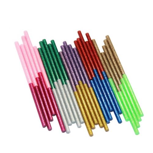 Supvox 100 Stück Bunte Glitzer Heißklebestifte Starke Klebkraft Eva Material Flexibel und Schnell Trocknend für DIY Bastelarbeiten Schule Heim und Partydekoration Farben Zufällige Farbe Supvox 100 Stück Bunte Glitzer Heißklebestifte Starke Klebkraft Eva Material Flexibel und Schnell Trocknend für DIY Bastelarbeiten Schule Heim und Partydekoration Farben Zufällige Farbe von Supvox