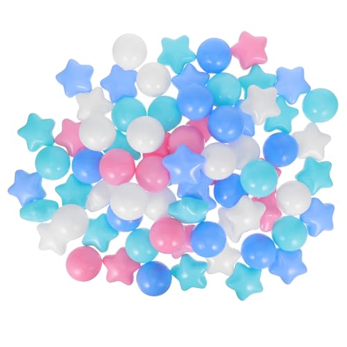 Supvox 100 Stück Bunte Kunststoffspielbälle für Pools Spielzimmer und Hochzeitsdekoration Fördert Interaktives Spiel und Motorische Fähigkeiten Supvox 100 Stück Bunte Kunststoffspielbälle für Pools Spielzimmer und Hochzeitsdekoration Fördert Interaktives Spiel und Motorische Fähigkeiten von Supvox