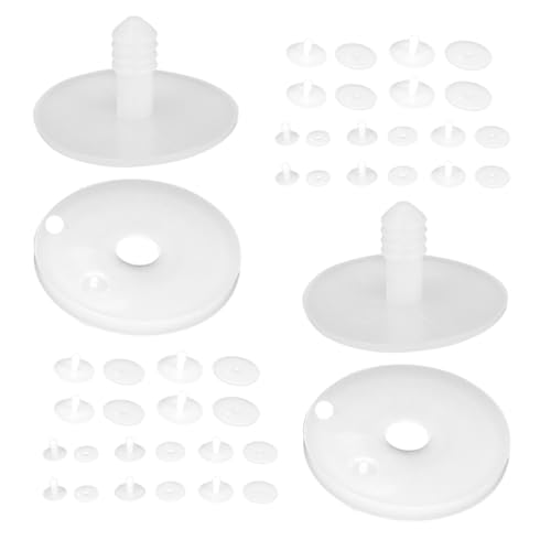 Supvox 100 Stück DIY Puppen Gelenke Kunststoff Verbindungsstücke für Bewegliche Skelett Tierchen für Bastelprojekte und Puppenherstellung Flexibles Design für Kreative Anwendungen Supvox 100 Stück DIY Puppen Gelenke Kunststoff Verbindungsstücke für Bewegliche Skelett Tierchen für Bastelprojekte und Puppenherstellung Flexibles Design für Kreative Anwendungen von Supvox
