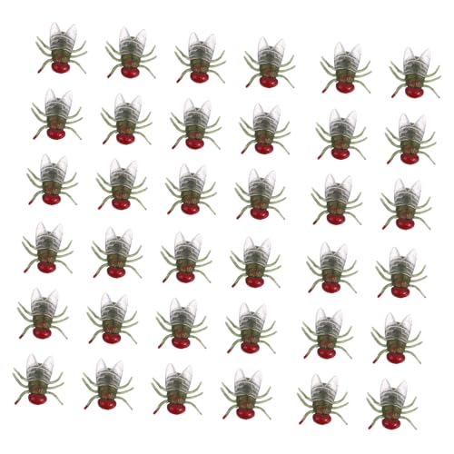 Supvox 100 Stück Halloween Künstliche Fliegen aus Stabilem Kunststoff Realistische Insektenmodelle für Gruselige Deko Wiederverwendbare Falsche Fliegen für Halloween und Aprilscherz Supvox 100 Stück Halloween Künstliche Fliegen aus Stabilem Kunststoff Realistische Insektenmodelle für Gruselige Deko Wiederverwendbare Falsche Fliegen für Halloween und Aprilscherz von Supvox