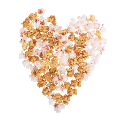 Supvox 100 Stück Künstliches Popcorn Deko Imitation für Handyhüllen und DIY Bastelprojekte Süßes Popcorn Design für Hausdekoration und Partyzubehör von Supvox