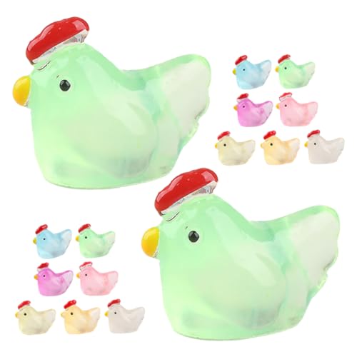 Supvox 100 Stück Mini Hühnchen Figuren aus Harz Leuchtende Deko für Zuhause und Büro Niedliche Küken Statuen im Design DIY Projekte Verschönerung von Spielhäusern Supvox 100 Stück Mini Hühnchen Figuren aus Harz Leuchtende Deko für Zuhause und Büro Niedliche Küken Statuen im Design DIY Projekte Verschönerung von Spielhäusern von Supvox