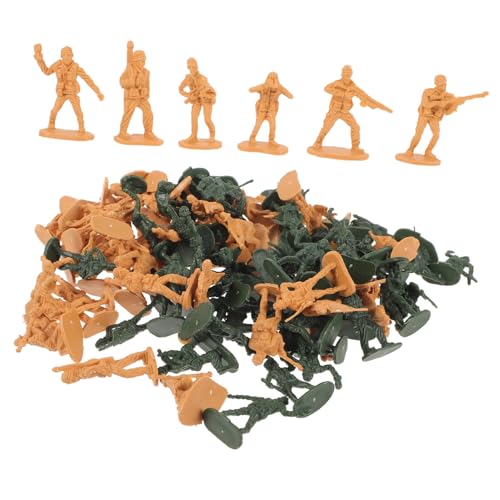 Supvox 100 Stück Mini Soldaten Figuren Realistische Miniatur Modelle und Sandfarben Detailreiche Spielfiguren für Sandtisch Dioramen und Rollenspiele Supvox 100 Stück Mini Soldaten Figuren Realistische Miniatur Modelle und Sandfarben Detailreiche Spielfiguren für Sandtisch Dioramen und Rollenspiele von Supvox
