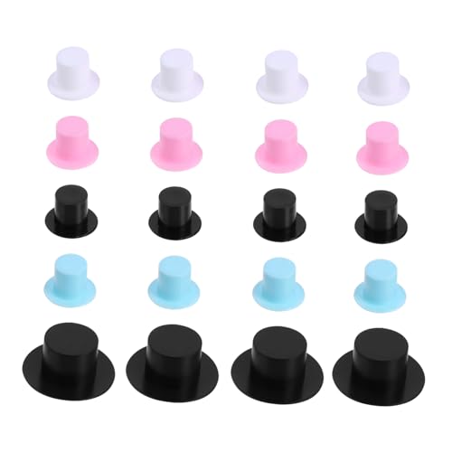 Supvox 100 Stück Miniatur Puppenhüte Hüte für Bastelarbeiten Weihnachtsdekoration für Miniaturhäuser und DIY Projekte Supvox 100 Stück Miniatur Puppenhüte Hüte für Bastelarbeiten Weihnachtsdekoration für Miniaturhäuser und DIY Projekte von Supvox