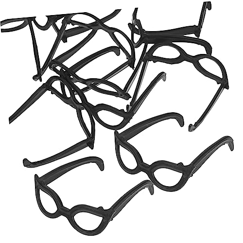 Supvox 100 Stück Puppenbrillen Im Mini Format Für Puppenhauspuppen Im Maßstab 1/6 Puppenzubehör Puppenbrillen Bastel Sonnenbrillen Zum Dekorieren Puppensonnenbrillen Aus Schwarzem Supvox 100 Stück Puppenbrillen Im Mini Format Für Puppenhauspuppen Im Maßstab 1/6 Puppenzubehör Puppenbrillen Bastel Sonnenbrillen Zum Dekorieren Puppensonnenbrillen Aus Schwarzem von Supvox
