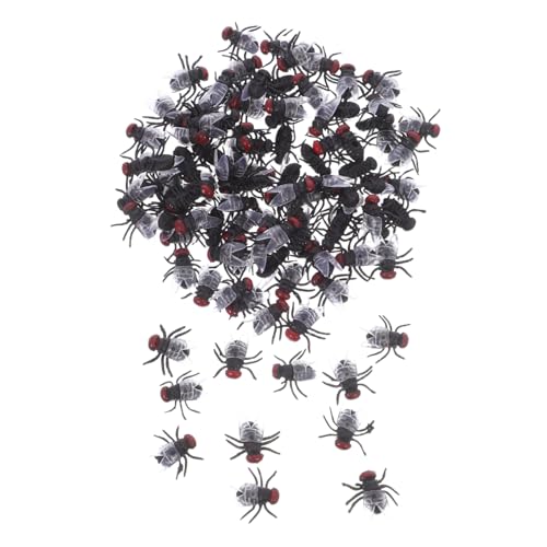 Supvox 100 Stück Realistische Fake Fliegen Gruselige Insekten Deko für Halloween und Aprilscherz Leichtes und Kompaktes Streichspielzeug für Partyspaß und Scherzartikel Supvox 100 Stück Realistische Fake Fliegen Gruselige Insekten Deko für Halloween und Aprilscherz Leichtes und Kompaktes Streichspielzeug für Partyspaß und Scherzartikel von Supvox