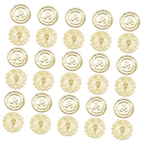 Supvox 100 Stück Schatzmünzen aus Plastik Piratenparty Piratenmasse thematisiert Zeichen Gamer-Partygeschenke Dublonen Karnevalsmünze Goldmünzen aus Kunststoff Piraten-Goldmünzen Golden Supvox 100 Stück Schatzmünzen aus Plastik Piratenparty Piratenmasse thematisiert Zeichen Gamer-Partygeschenke Dublonen Karnevalsmünze Goldmünzen aus Kunststoff Piraten-Goldmünzen Golden von Supvox