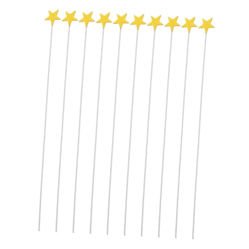 Supvox 100 Stück Schloss-Kuchen-Deckel kuchen dekoration tortendekoration Geburtstagskuchen Deko Material Kuchendeko Sterne zum Dekorieren von Kuchen Cupcake-Topper glitzern Schaum Yellow Supvox 100 Stück Schloss-Kuchen-Deckel kuchen dekoration tortendekoration Geburtstagskuchen Deko Material Kuchendeko Sterne zum Dekorieren von Kuchen Cupcake-Topper glitzern Schaum Yellow von Supvox