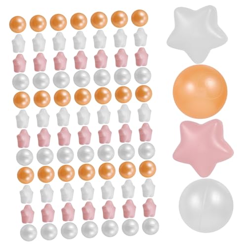 Supvox 100 Stück Schwimmbeckenbälle aus Kunststoff poolball Pitballs Kindergrube Kinderspielzeug Pit-Bälle für runde Meereskugeln Schwimmgruben Bälle Eva Supvox 100 Stück Schwimmbeckenbälle aus Kunststoff poolball Pitballs Kindergrube Kinderspielzeug Pit-Bälle für runde Meereskugeln Schwimmgruben Bälle Eva von Supvox