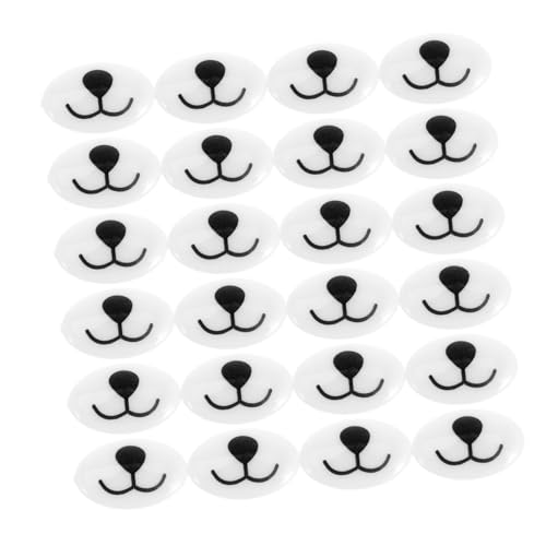 Supvox 100 Stück Sicherheitsnasen für Kuscheltiere DIY Basteln Flachoval Robust und Langlebig für Handgemachte Stofftiere und Kinderbastelprojekte Supvox 100 Stück Sicherheitsnasen für Kuscheltiere DIY Basteln Flachoval Robust und Langlebig für Handgemachte Stofftiere und Kinderbastelprojekte von Supvox