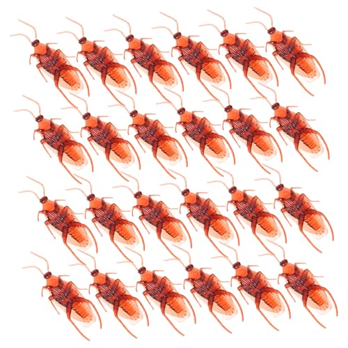 Supvox 100 Stück Simuliertes Kakerlakenspielzeug Streich Gefälscht Realistisch Simulationsspielzeug Halloween-Party-Requisiten Beängstigend Trickspiel-Requisite Knifflige Requisiten PVC Supvox 100 Stück Simuliertes Kakerlakenspielzeug Streich Gefälscht Realistisch Simulationsspielzeug Halloween-Party-Requisiten Beängstigend Trickspiel-Requisite Knifflige Requisiten PVC von Supvox