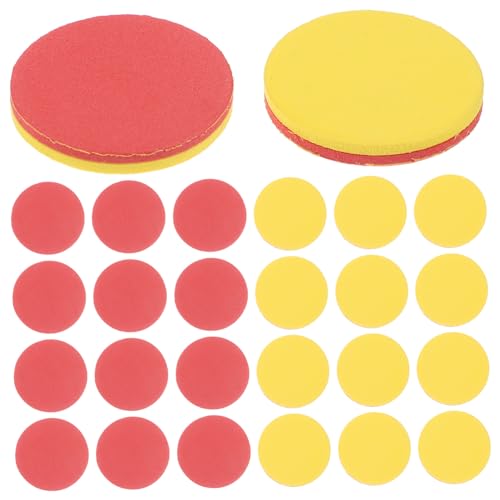 Supvox 100 Stück Teiliges Farbiges Eva Mathe Zählspielzeug Runde Lernzähler für Zwei Farben Glatte Oberfläche Pädagogisches Rechnen Lernen Zubehör für Vorschulkinder und Grundschule Supvox 100 Stück Teiliges Farbiges Eva Mathe Zählspielzeug Runde Lernzähler für Zwei Farben Glatte Oberfläche Pädagogisches Rechnen Lernen Zubehör für Vorschulkinder und Grundschule von Supvox
