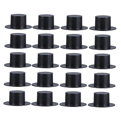Supvox 100 Stück Teiliges Mini Clown Hüte aus Kunststoff Schwarze Mini Hüte für DIY Bastelprojekte Handliche Weihnachtsdekoration Kreative Accessoires für Puppen und Kunsthandwerk Supvox 100 Stück Teiliges Mini Clown Hüte aus Kunststoff Schwarze Mini Hüte für DIY Bastelprojekte Handliche Weihnachtsdekoration Kreative Accessoires für Puppen und Kunsthandwerk von Supvox