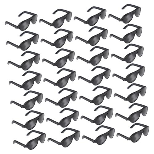 Supvox 100 Stück Teiliges Mini Sonnenbrillen für Puppen Leichte Doll Eyeglasses aus Puppenbrillen als Puppenzubehör und Fotorequisiten Supvox 100 Stück Teiliges Mini Sonnenbrillen für Puppen Leichte Doll Eyeglasses aus Puppenbrillen als Puppenzubehör und Fotorequisiten von Supvox