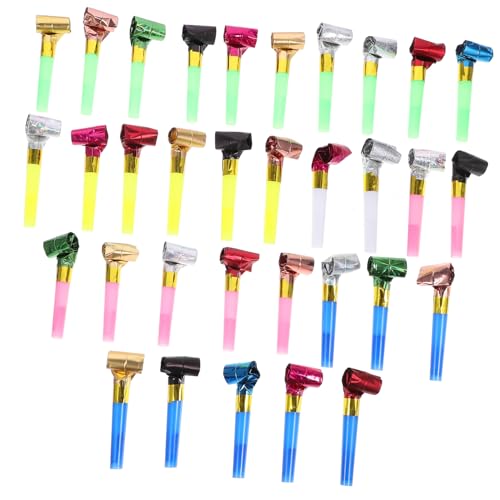 Supvox 100 Stück Teiliges Partygebläse Bunte Noisemaker Tröten für Geburtstagsfeier Silvester Halloween Festival Lustige Spielzeuge Leichte Tragbare Partyaccessoires Supvox 100 Stück Teiliges Partygebläse Bunte Noisemaker Tröten für Geburtstagsfeier Silvester Halloween Festival Lustige Spielzeuge Leichte Tragbare Partyaccessoires von Supvox