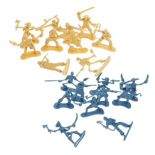 Supvox 100 Stück Teiliges Set Piratensoldaten Mini Figuren Robuste Action Figuren für Militärische Szenen für Sandtisch Layouts und DIY Projekte Supvox 100 Stück Teiliges Set Piratensoldaten Mini Figuren Robuste Action Figuren für Militärische Szenen für Sandtisch Layouts und DIY Projekte von Supvox