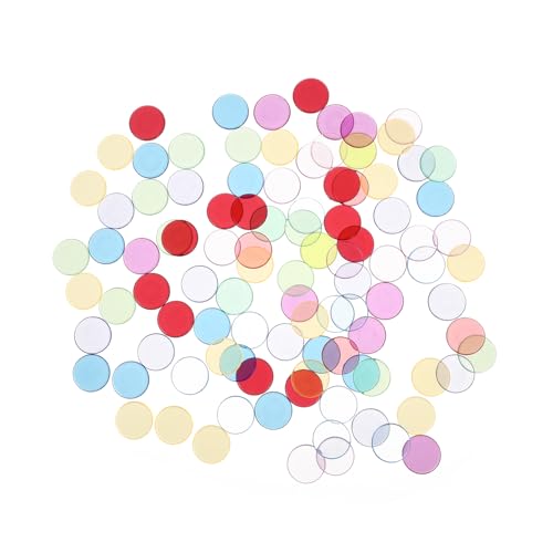 Supvox 100 Stück Transparente Bingo Chips Farbige Zählchips für Bingo Spiele Spielzubehör Zufällige Farben Zufällige Farbe Supvox 100 Stück Transparente Bingo Chips Farbige Zählchips für Bingo Spiele Spielzubehör Zufällige Farben Zufällige Farbe von Supvox