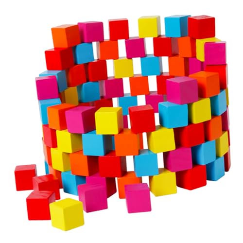 Supvox 100Stücke Holzbausteine für Lehrspielzeug Praktischen und Kognitiven Fähigkeiten für Zuhause und Schule Umweltfreundliches und Sicheres Material Supvox 100Stücke Holzbausteine für Lehrspielzeug Praktischen und Kognitiven Fähigkeiten für Zuhause und Schule Umweltfreundliches und Sicheres Material von Supvox